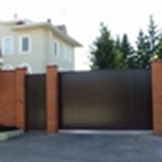 Ворота откатные фото