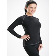 Футболка женская Besta чёрная Gorsenia плотность-160 г/м2. фото