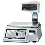 Весы с печатью этикеток CAS LP-II-06 фото