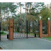 Решетчатые ворота фото