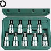 Набор головок TORX® 1/2“ T20-60 (9 предметов) HANS 46024-9 фото