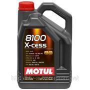 Двигатель Motul 8100 X-cess 5W-40 5L фото