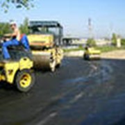 Строительство дорог фото