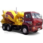 Автобетоносмеситель АБС-9DA шасси КАМАЗ-6520 9м.куб фото
