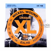 Струны на электрогитару Daddario EXL 110 фото