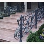 Лестницы, перила кованые фото