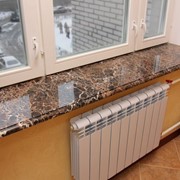 Подоконники из камня фото