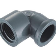 Отвод с внутренней резьбой 20x1/2“ (PVC-U; 650гр. 650шт/упак.) фото