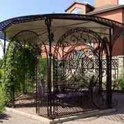 Кованые беседки фото