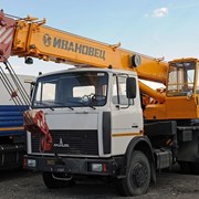 Аренда автокрана, крана КС-35715 МАЗ-5340 16 тонн фото