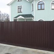 Ворота автоматические откатные фото