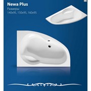 Ванна угловая из акрила Cada acril Newa фото