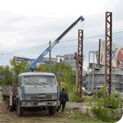 Демонтаж наружной рекламы фото