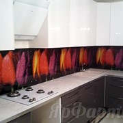 Фартук на кухню из пластика фото
