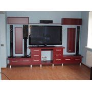 Стенки и мебель для домашних кинотеатров фото