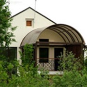Козырьки и навесы фото