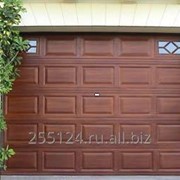 Установка автоматических гаражных секционных ворот doorHan фото