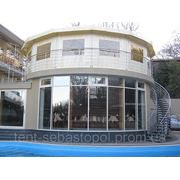 Тентовые стенки прозрачные для кафе, беседок, автомоек фото