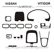 Nissan ALMERA 00' - ... Светлое дерево, темное дерево, темный орех, черный, синий, желтый, красный фото