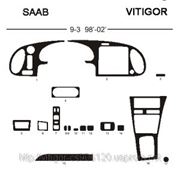 Saab 9-3 98' - 02' Светлое дерево, темное дерево, темный орех, черный, синий, желтый, красный фото