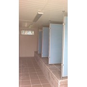 Сантех модуль на базе бытовки фото