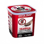 Инта-вир родентицид 4 вида приманки 600г (1) Новинка! фото