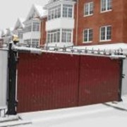 Ворота распашные фото