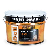 Гладкие грунт-эмали по ржавчине 3 в 1 DALI 10 литров фото