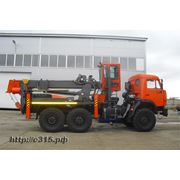 Ямобур Камаз 43114 с кабиной оператора фото