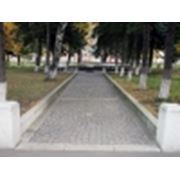 Благоустройство мощение дорожек дворов фото