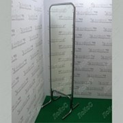 Зеркало напольное на колесах 500Lx1675Hx500Dмм, зеркальное полотно1400х450мм. 5M-03K(asinox) фото