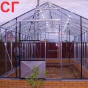 Теплицы под стекло фото