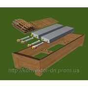 Конвектор напол.естест.конвекцией КСЕ.340.1000.100.Дуб. фото