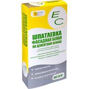 Шпатлевка фасадная БЕЛАЯ ЕС (цементная) фото