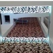 Зеркальные стены фото