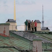 Обследование кровли фото