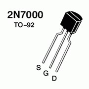 Транзистор MOSFET 2N7000 фото