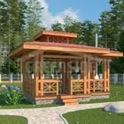 Деревянные беседки фото