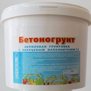 Бетоногрунт бетоноконтакт акриловый с кварцевым наполнителем 3 кг фото