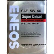 Масло моторное ENEOS SUPER DIESEL 5W40 CH-4 4л фото