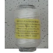 Нитки капроновые фото