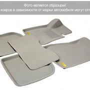 Коврик Mitsubishi Galant 05 3D Kagu борт. Бежевый фото