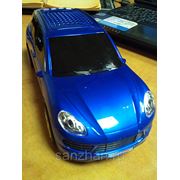 Колонка автомобиль Порш Каен (синяя) USB+Micro SD +FM модуль фото