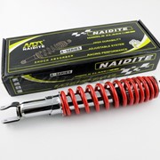 Амортизатор GY6, DIO ZX, LEAD 320mm, регулируемый NDT красный фото
