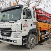 Аренда автобетононасоса от 13 до 56 метра фото