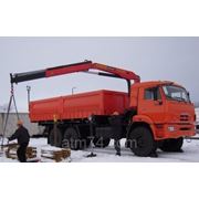 Камаз бортовой с КМУ ИМ - 95 43118-3078-24 УСТ54531 фото