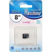 Micro SDHC карта памяти Smart Buy 8GB Сlass 4 (без адаптеров) фото