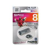 USB флэш-диск Silicon Power 8GB Touch 835 Iron Gray фото