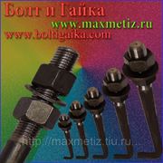 Болт фундаментный изогнутый тип 1.1 (шпилька 1.) М42Х2120 ст.09г2с ГОСТ 24379.1-80 (масса шпильки 24,30 кг.) фото