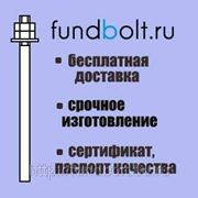 Фундаментный болт 30х600 анкерный прямой 5.1 ГОСТ 24379.1-80 фото